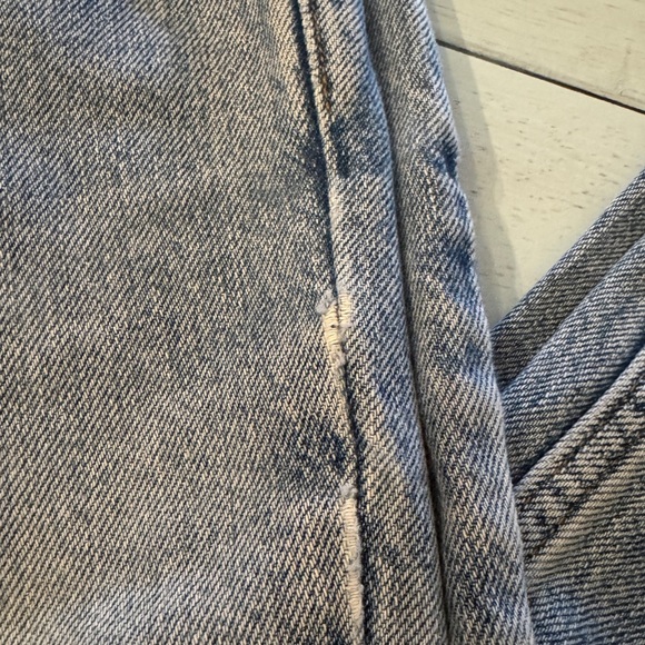 GAP | Y2K denim jeans loose fit Boot Cut button fly | Sz 8 Ankle - Picture 6 of 12